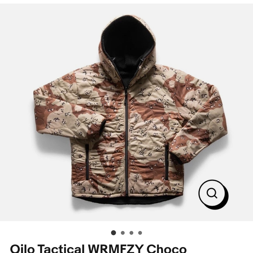 Qilo x WRMFZY Choco Chip Reversible Fleece Wooby Jacket
